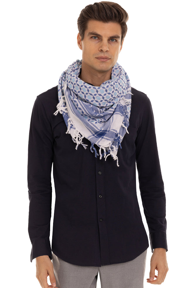 Mosaic Blue/White Sudra
