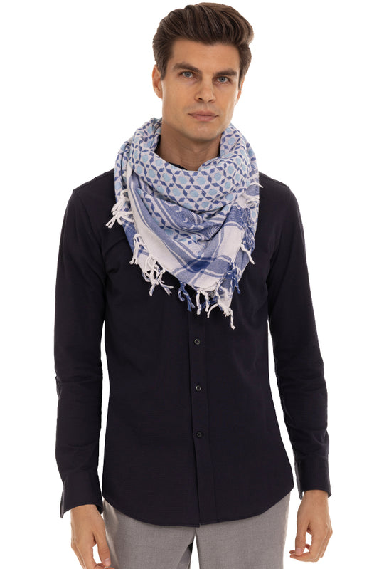 Mosaic Blue/White Sudra