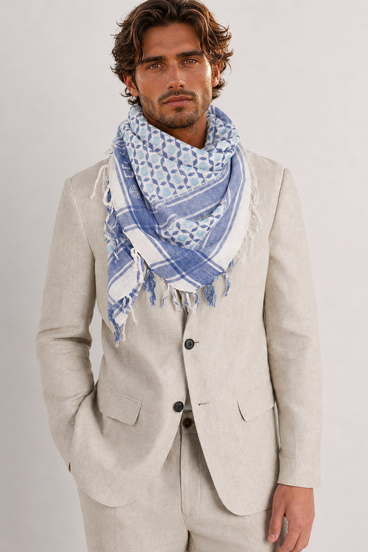Mosaic Blue/White Sudra
