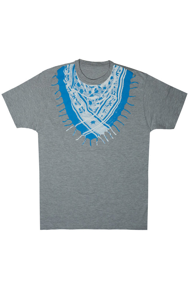 Heather Gray Printed SUDRA T-Shirt