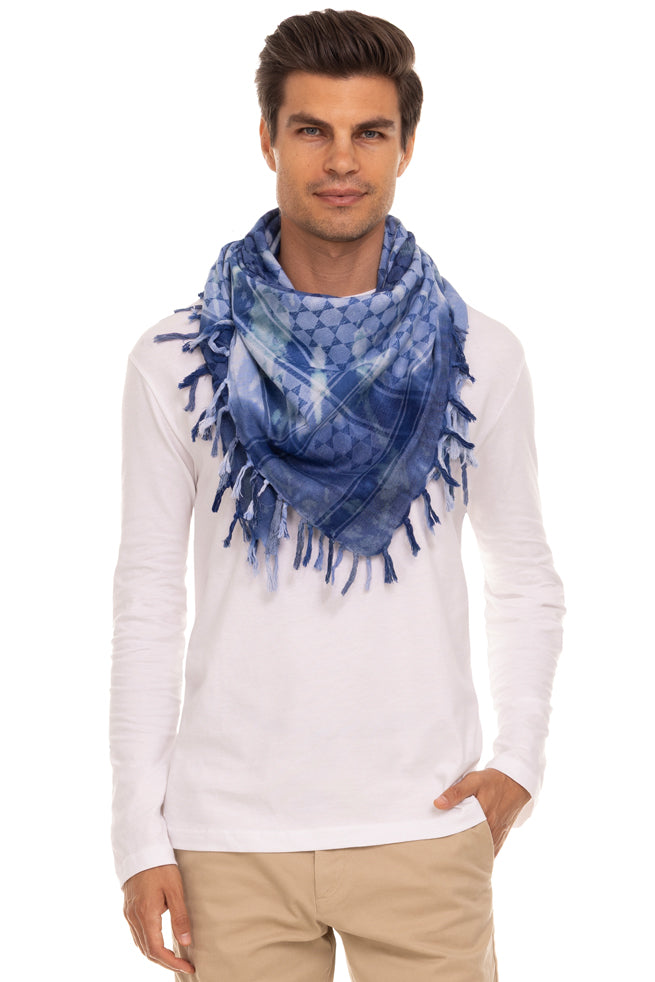 Spiral Tie Blue Sudra