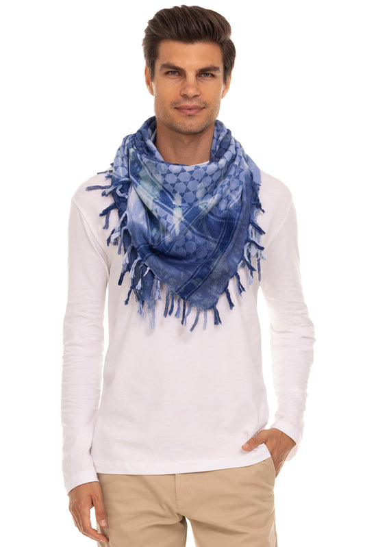 Spiral Tie Blue Sudra