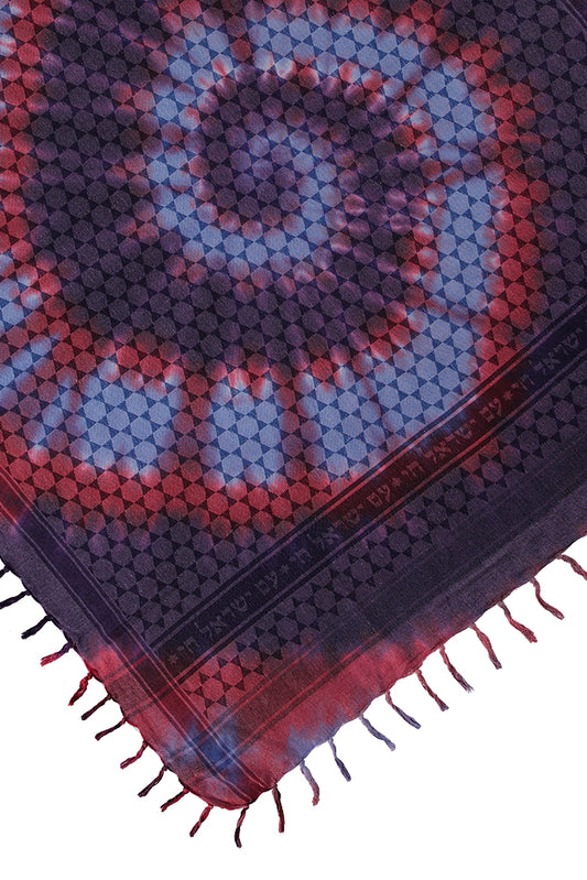 Spiral Tie Red-Purple Sudra