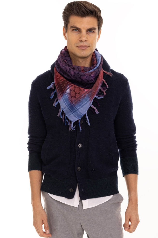 Spiral Tie Red/Purple Sudra