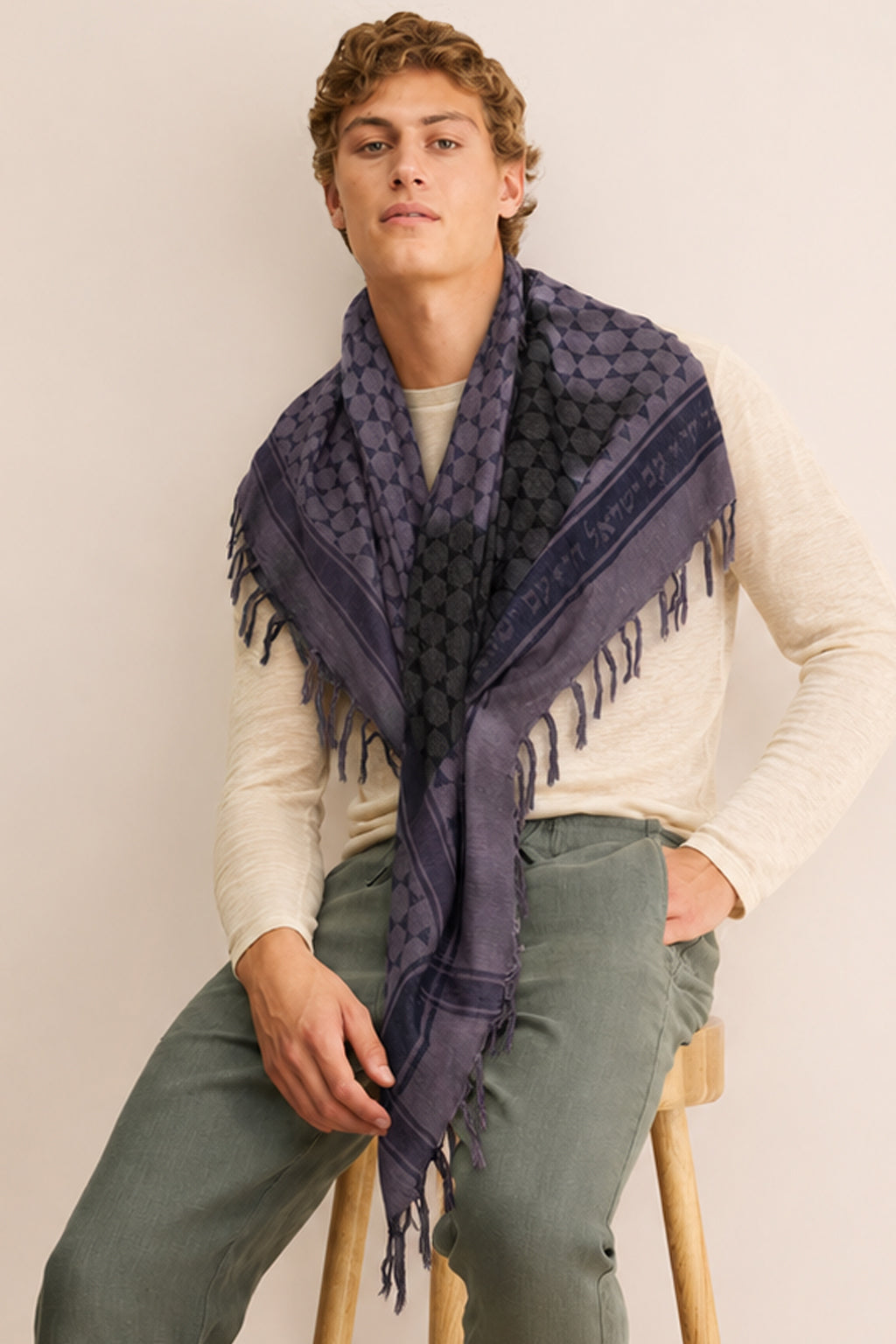 Spiral Tie Dye Purple Sudra