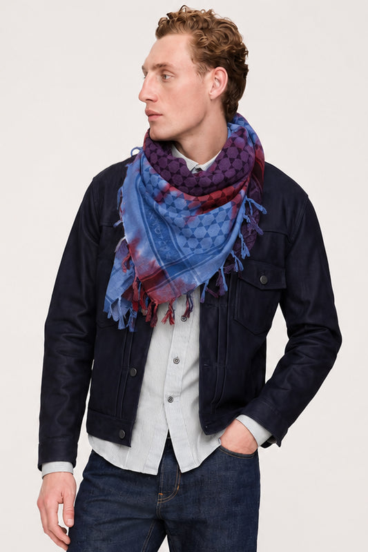 Spiral Tie Red/Purple Sudra